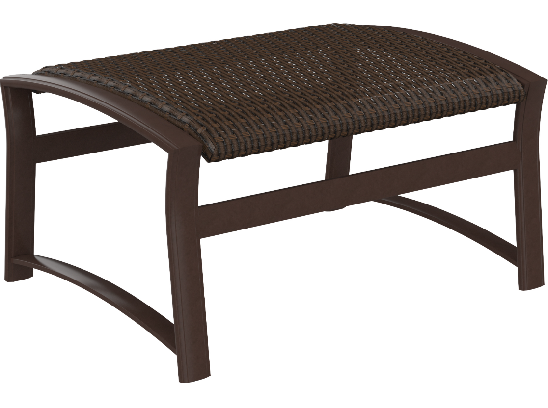 Corsica Woven Ottoman by Tropitone