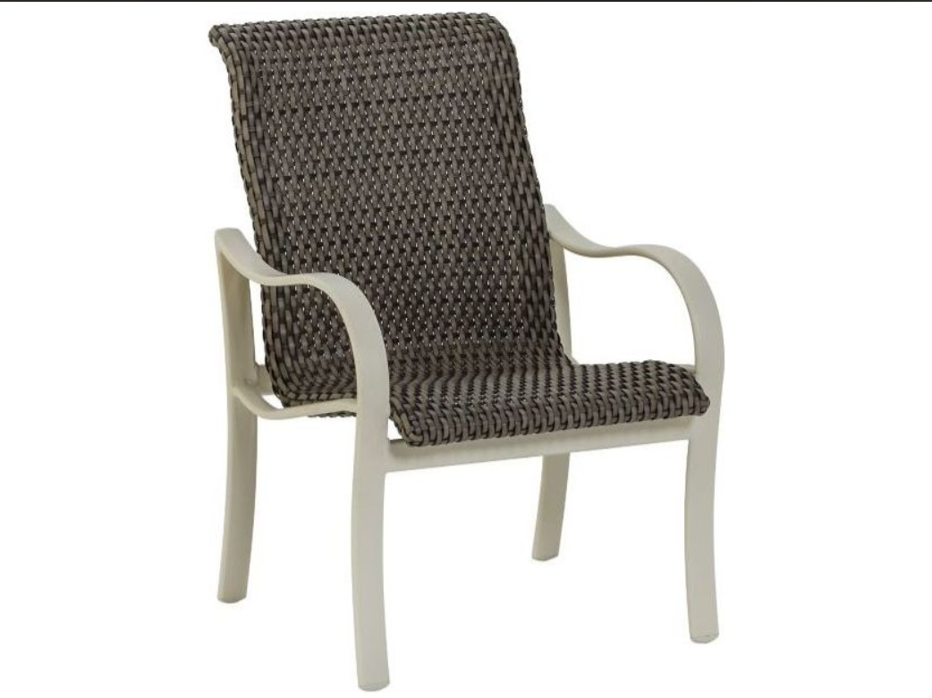 Shoreline Woven Dining Chair by Tropitone