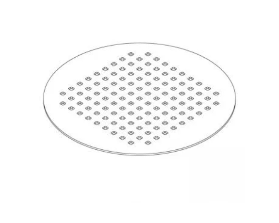 Boulevard 20" Round Patterned Aluminum Replacement Top by Tropitone