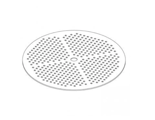 Boulevard 36" Round Patterned Aluminum Replacement Umbrella Top by Tropitone
