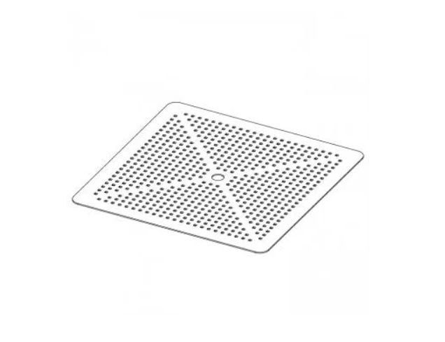 Boulevard 42" Square Patterned Aluminum Umbrella Top by Tropitone