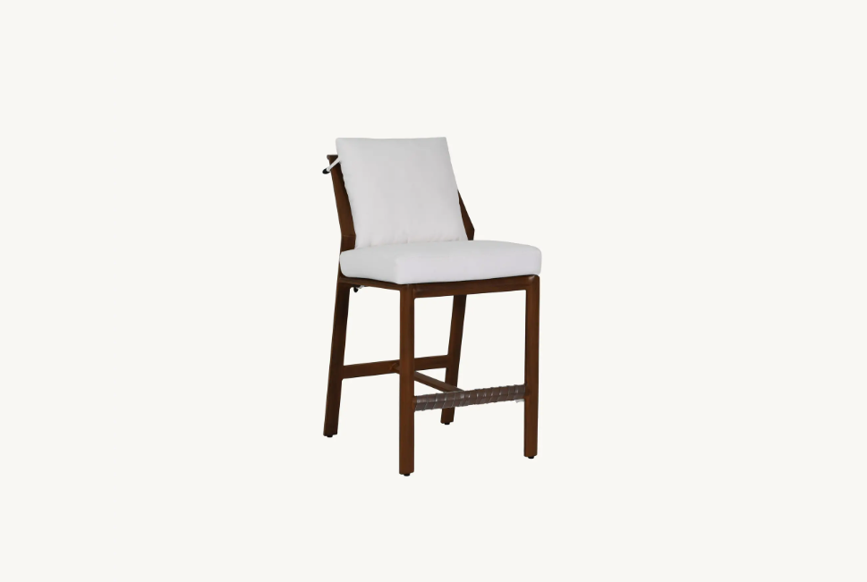 Berkeley Armless Counter Stool Cover by Castelle