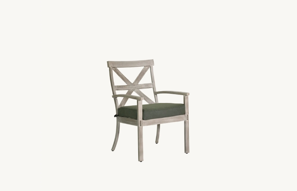 Biltmore Antler Hill Formal Arm Dining Chair Cover by Castelle