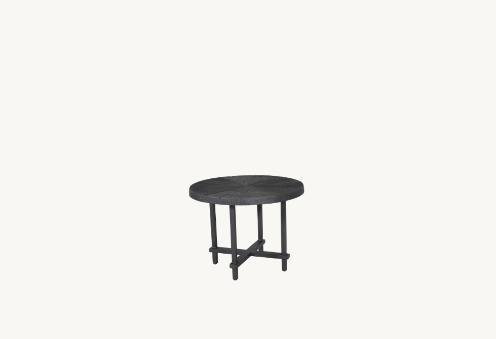 Biltmore Antler Hill 24" Round Occasional Table Cover by Castelle