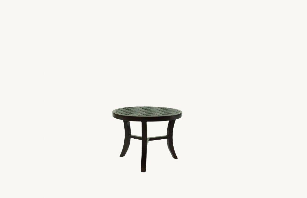 Classical 24" Round Occasional Table Cover by Castelle