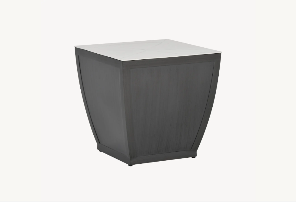 Largo 20" Square Side Table Cover by Castelle