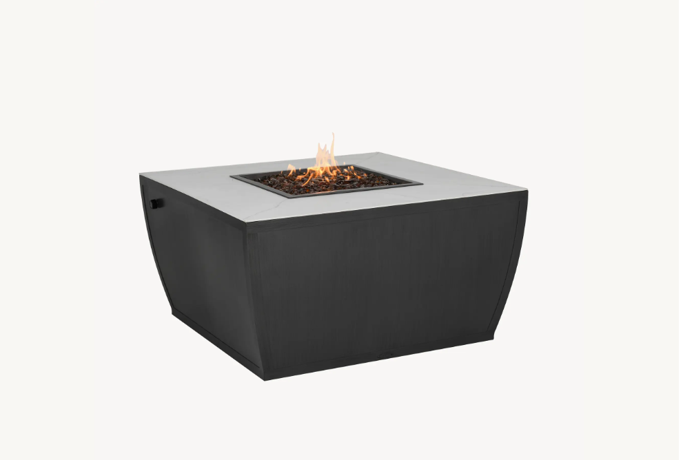 Largo 42" Square Firepit Cover by Castelle
