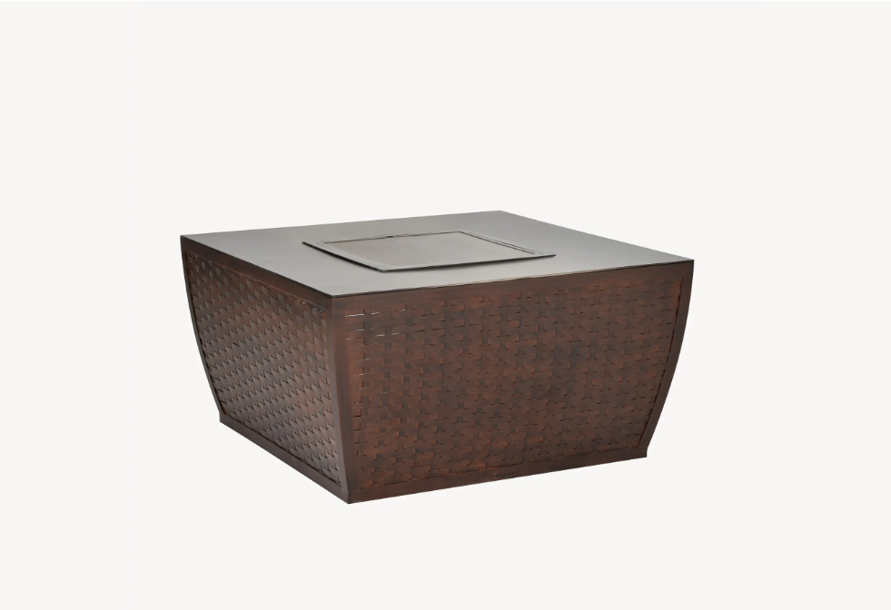 Largo 42" Square Firepit Cover by Castelle