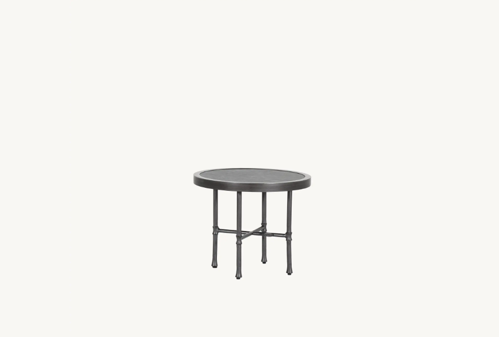 Marquis 24" Round Side Table Cover by Castelle
