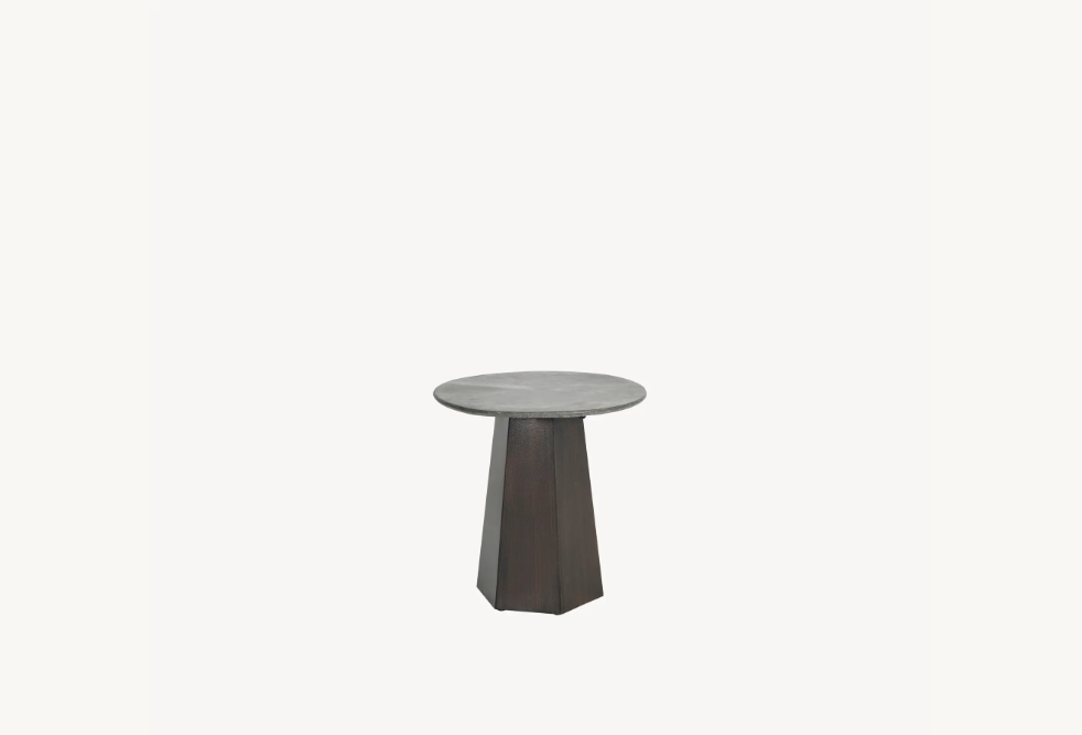 Nicoya 20" Elliptical Occassional Table Cover by Castelle