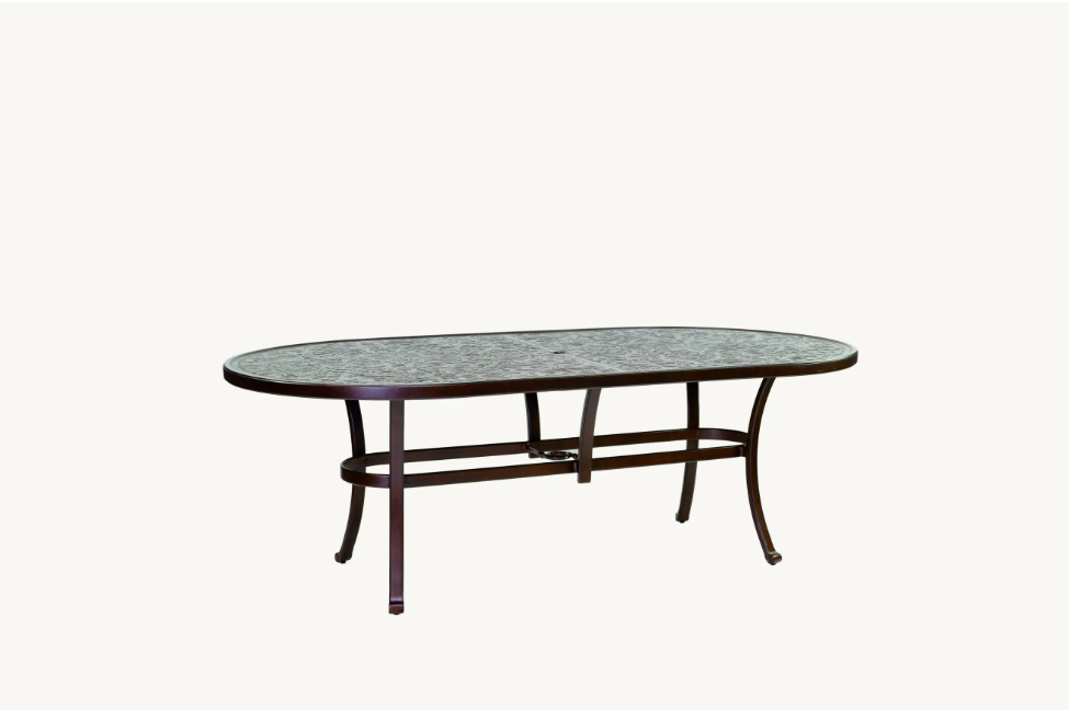 Vintage 84" Oval Dining Table Cover by Castelle