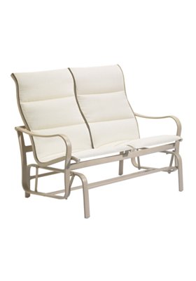 Shoreline Padded Sling Double Glider By Tropitone