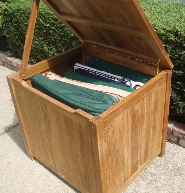 Teak Storage Box Small By Classic Teak