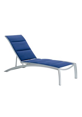 South Beach Padded Sling Chaise Lounge By Tropitone