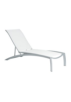 South Beach Relaxed Sling Chaise Lounge By Tropitone