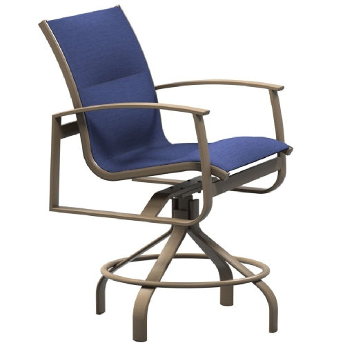 Mainsail Swivel Bar Stool Replacement Padded Sling by Tropitone