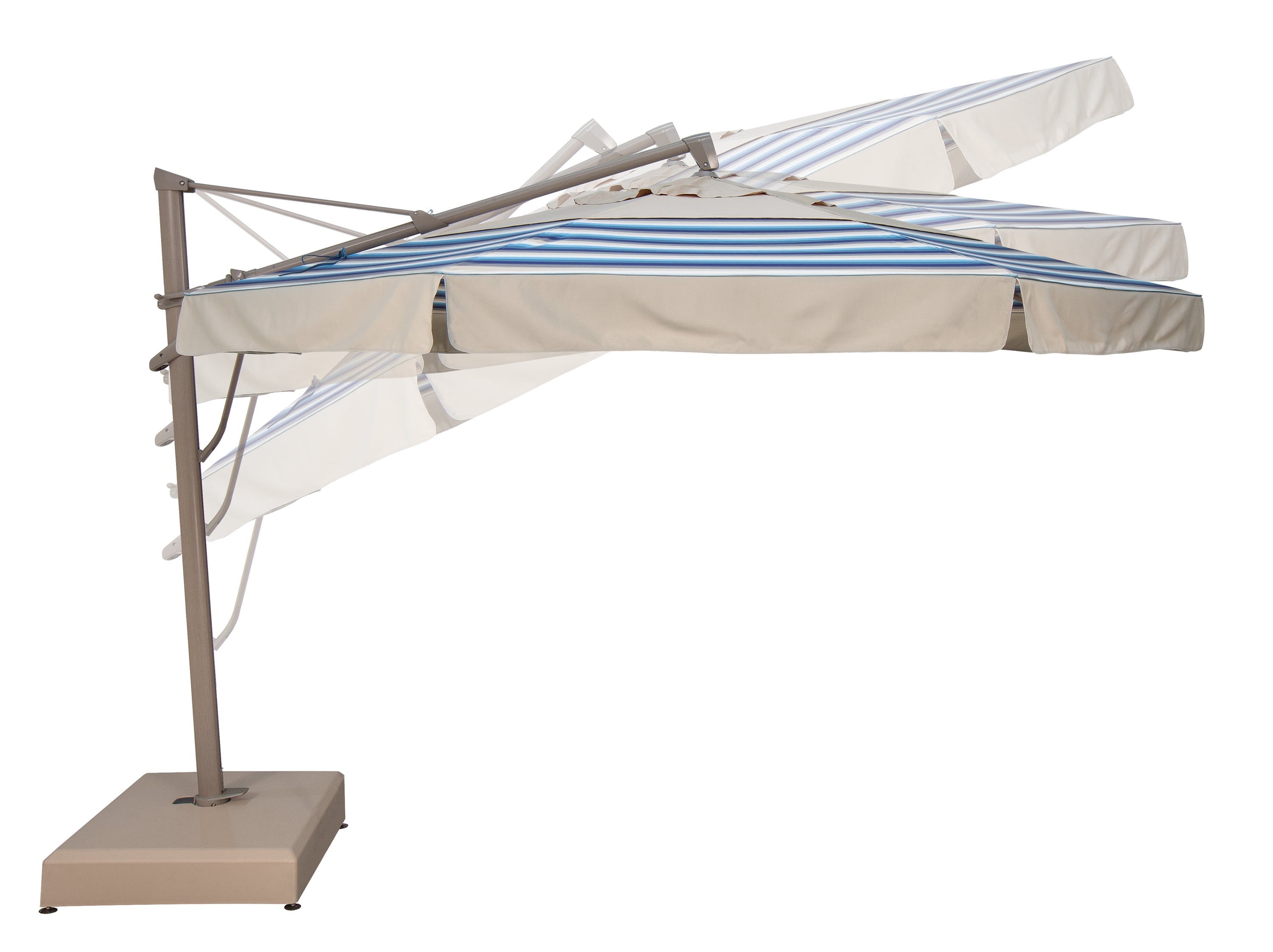 13' AKZ PLUS -Octagonal STARLUX  Cantilever Umbrella With Valance