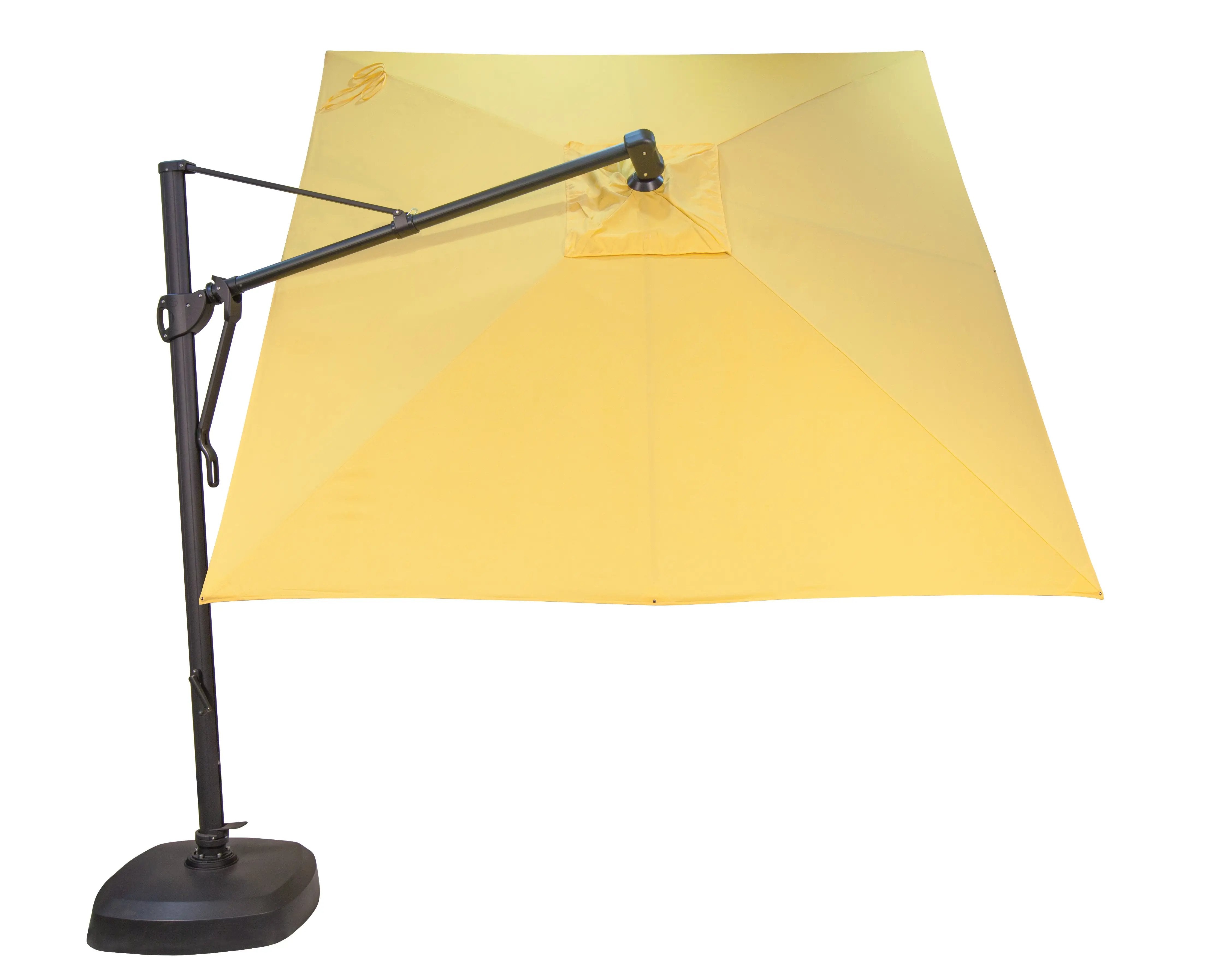 5 cantilever patio umbrella PURPLE LEAF Sunbrella 12FT Outdoor Umbrella Spectrum Denim density 200g polyester fabric FIM Umbrellas P24 9.5' Square