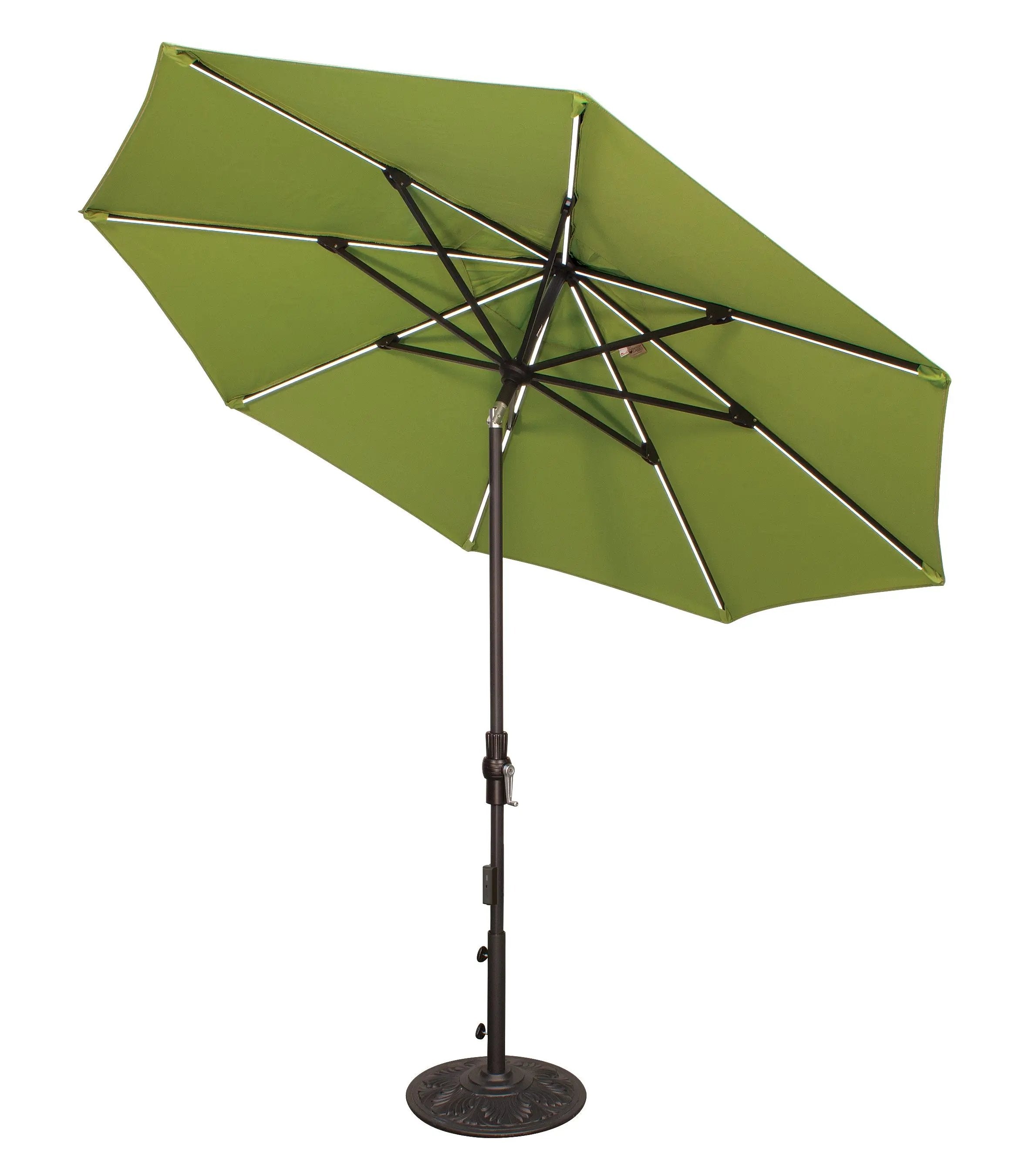 9' STARLUX COLLAR TILT Market Umbrella by Treasure Garden