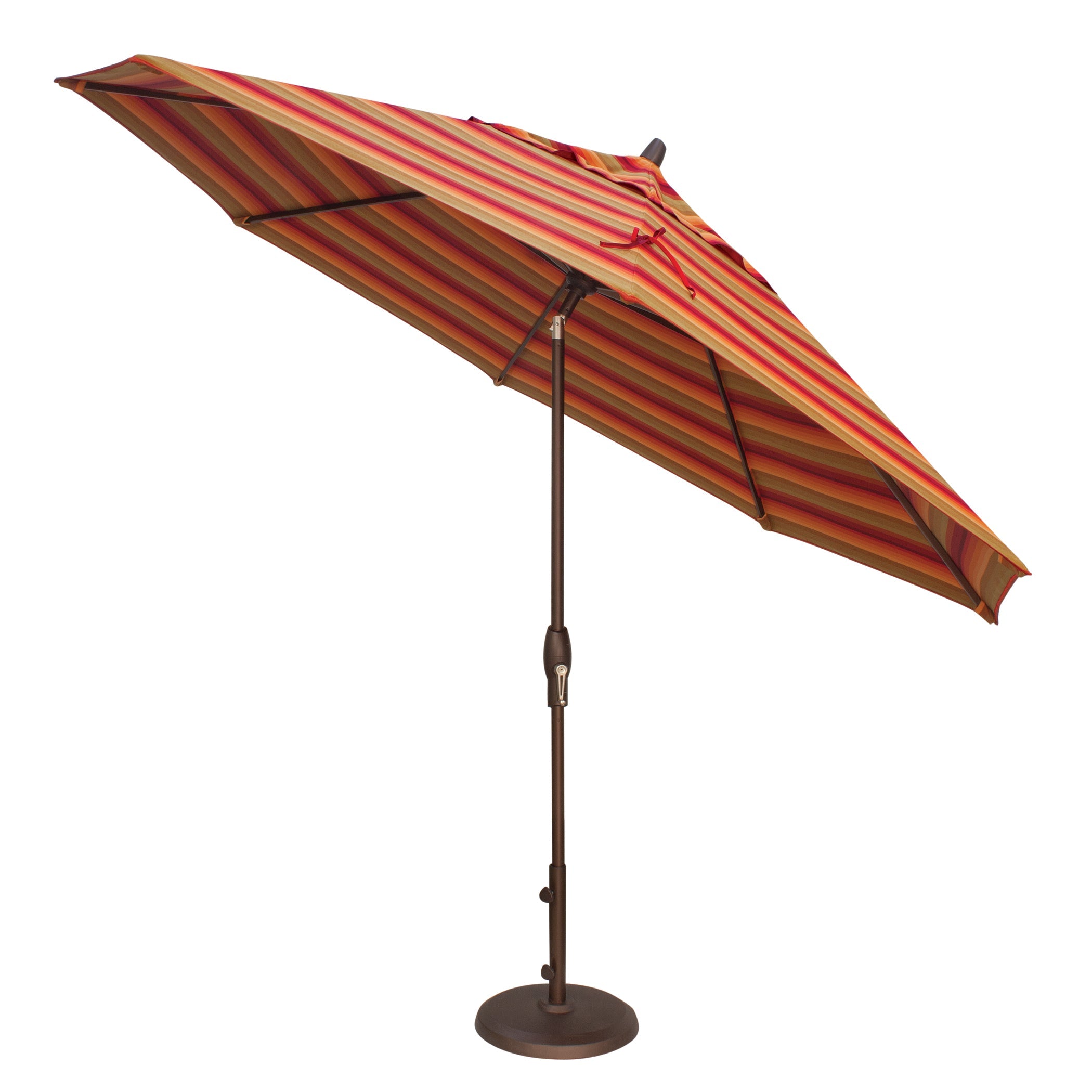 Shop 11' Auto Tilt Market Umbrella by Treasure Garden