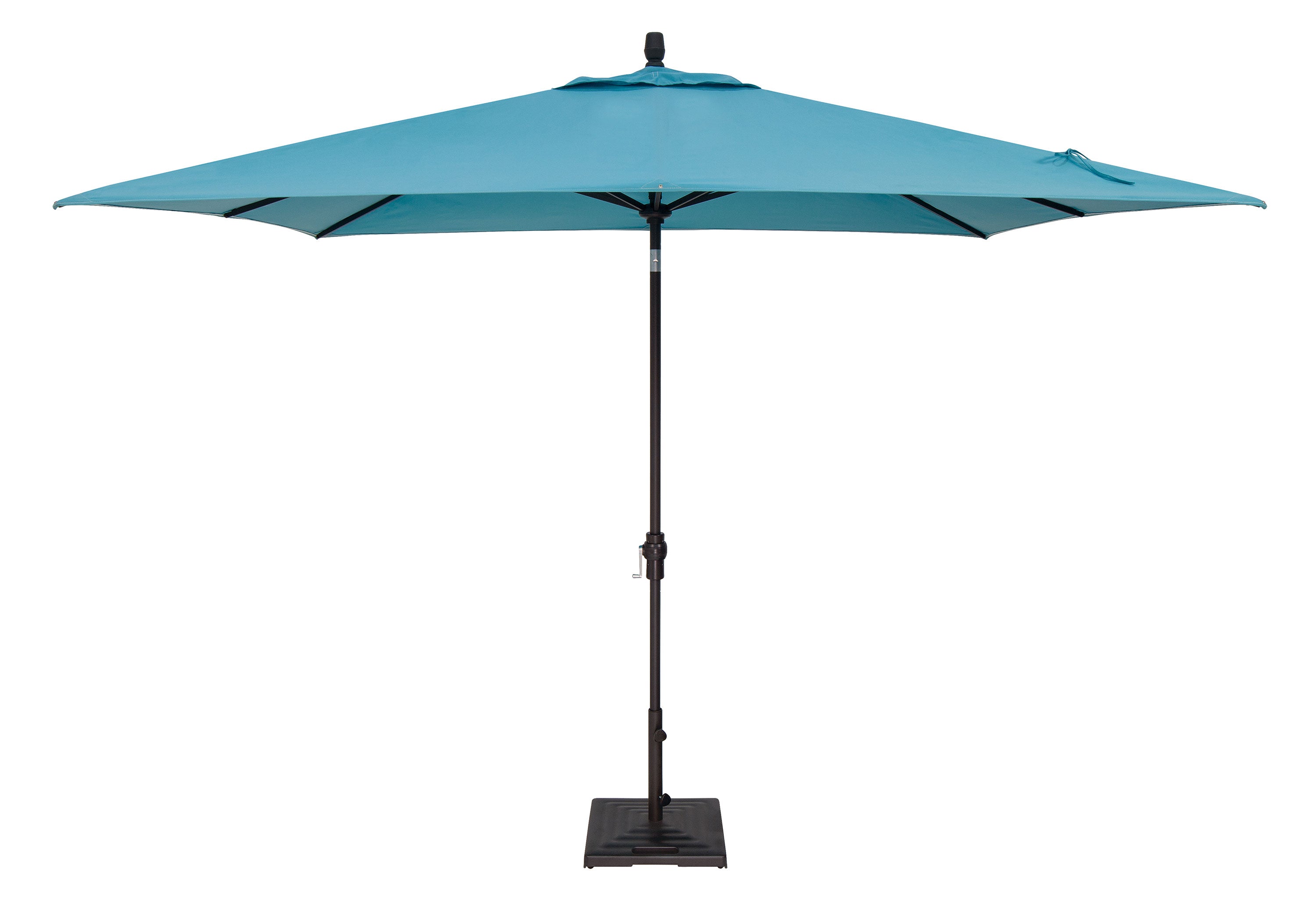 8 x 10 patio umbrella Shop 8' x 10' Rectangle Auto Tilt Market Umbrella by Treasure Garden