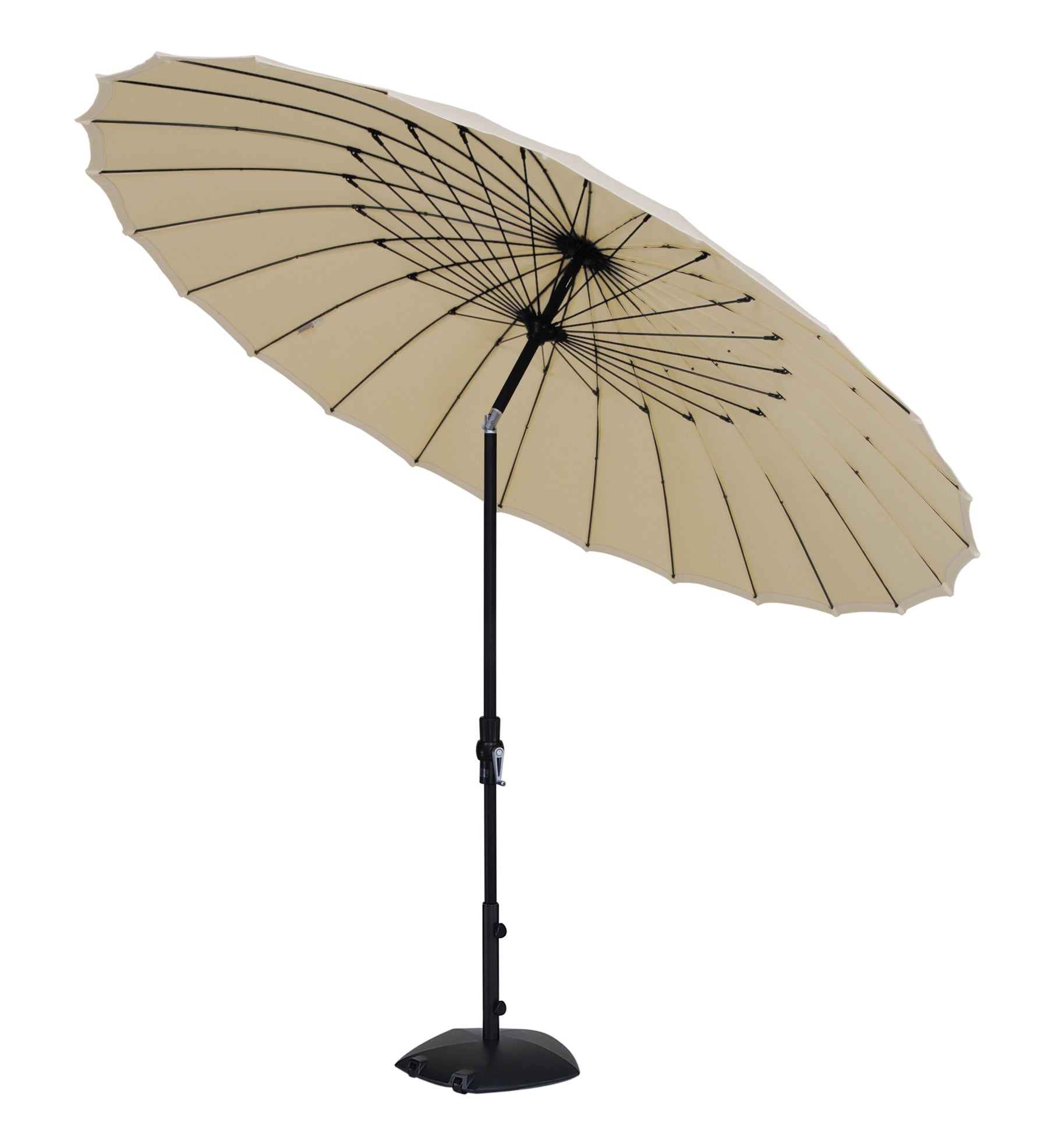collar tilt patio umbrellas Shop 10' SHANGHAI Collar Tilt Umbrella by Treasure Garden