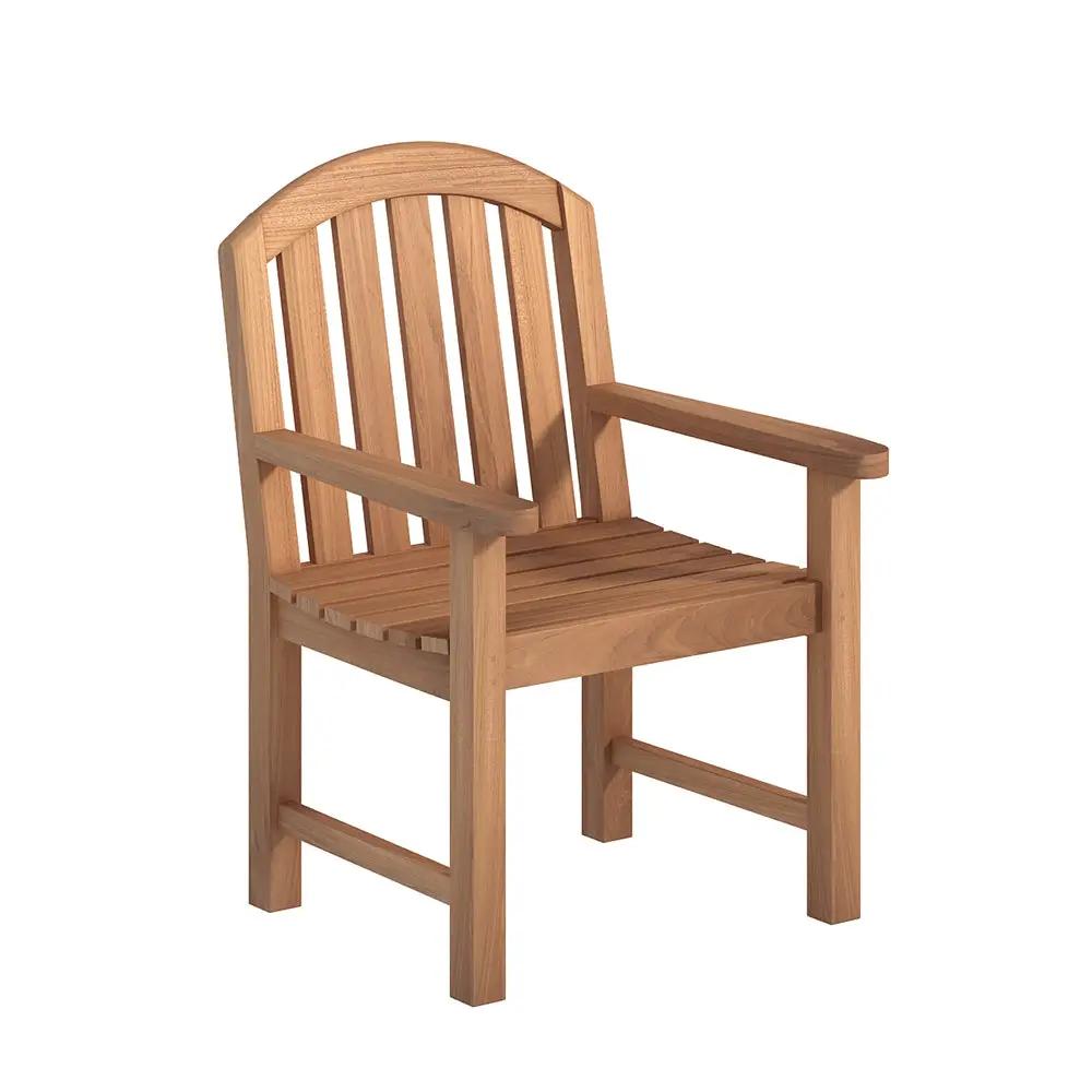 Royal Teak Glaser Arm Chair by Classic Teak