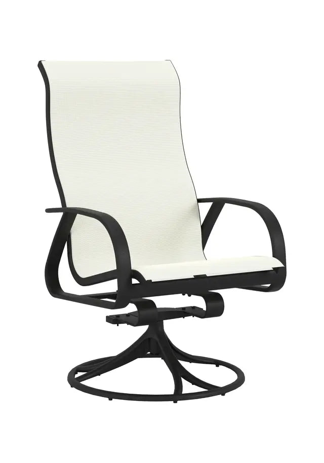 Geneva Sling High Back Swivel Rocker by Tropitone