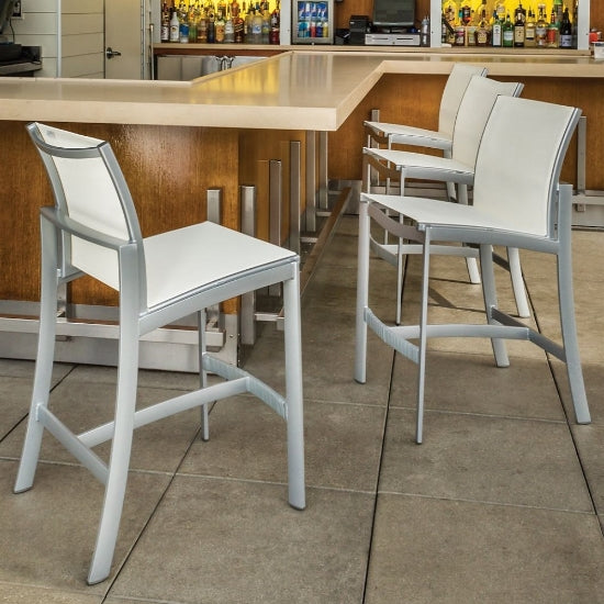 Elance Padded Sling Armless Counter Height Stool by Tropitone