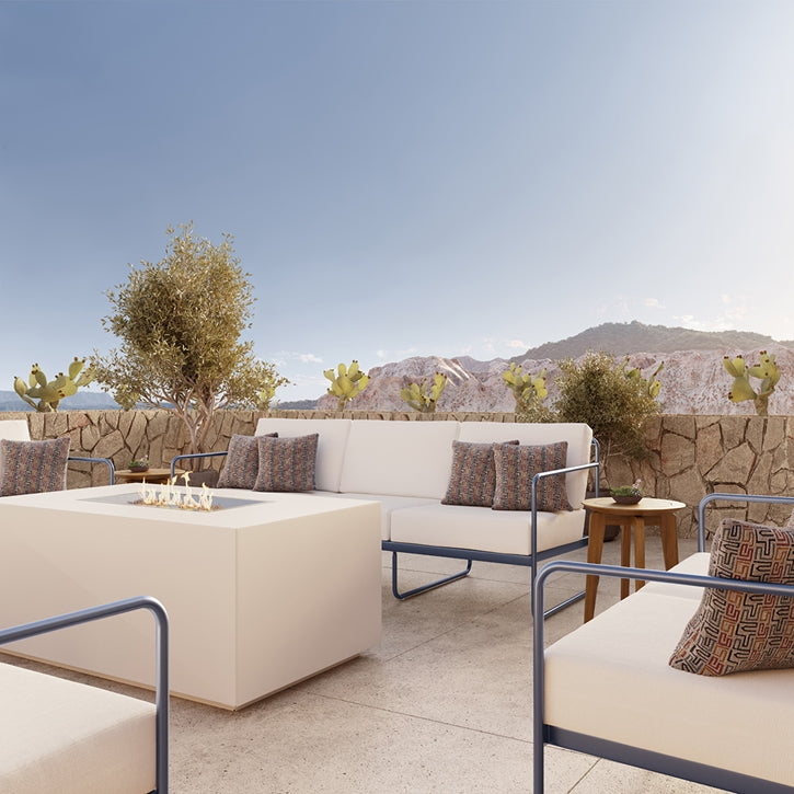 Oasis Cushion Sofa by Tropitone