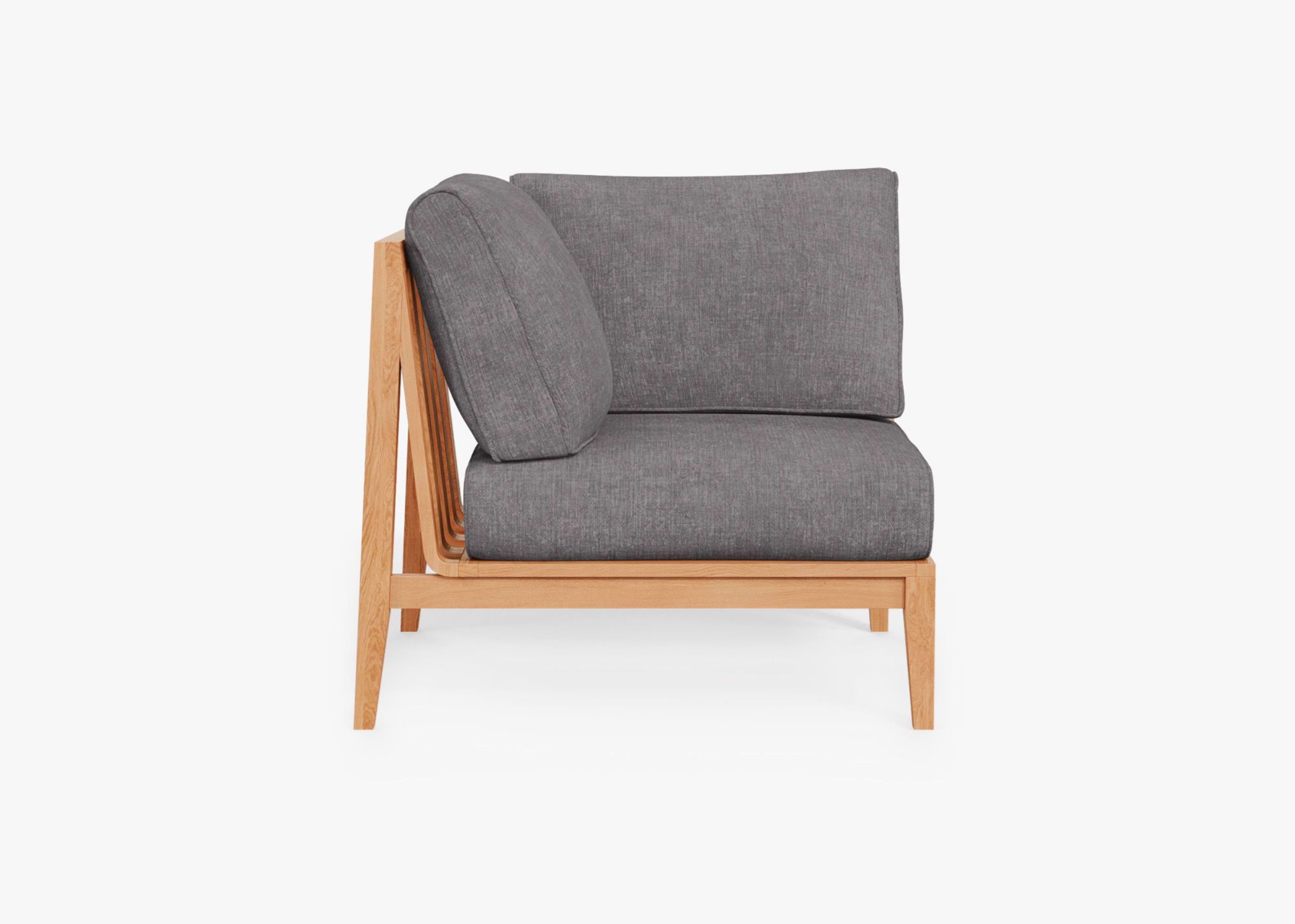 Teak Outdoor Corner Chair