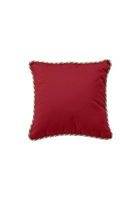 16" Square Throw Pillow With Cord Welt