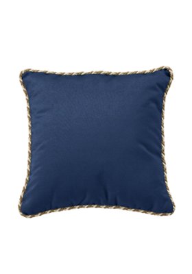24" Square Throw Pillow With Cord Welt