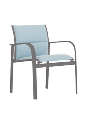 Twist Padded Sling Dining Chair By Tropitone