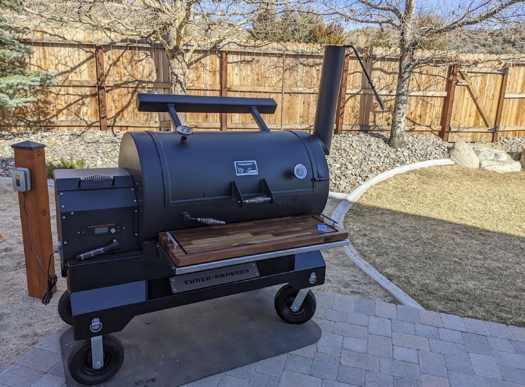 BBQ Boards®, Yoder YS1500 Pair, Front & Pellet Bin Boards (Sold As A Pair)