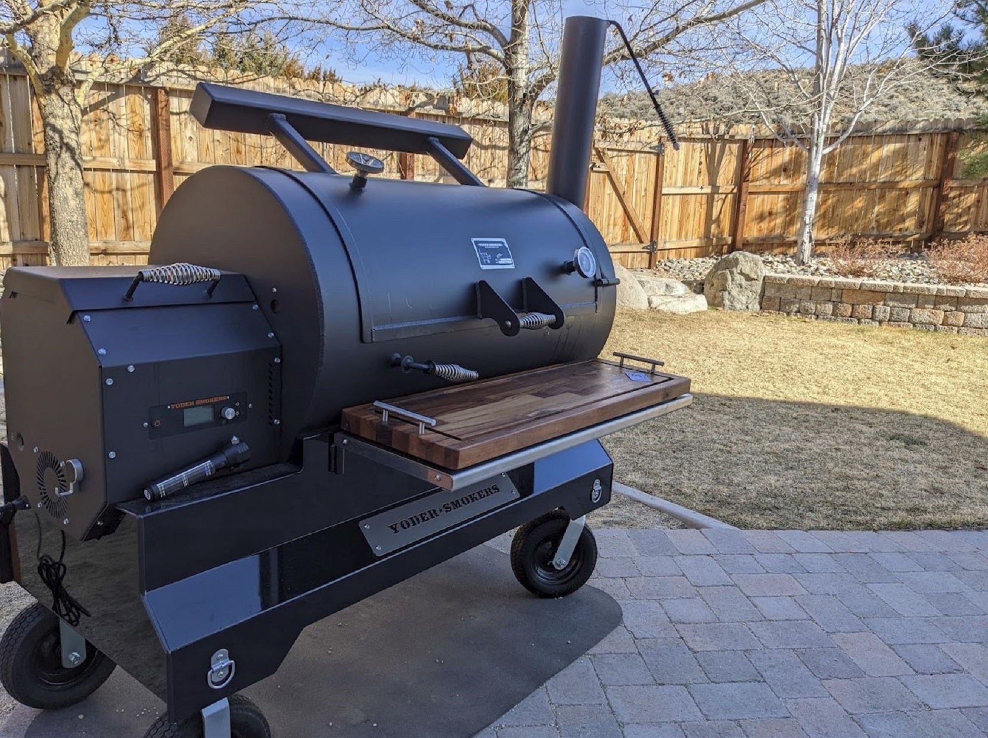 BBQ Boards®, Yoder YS1500 Pair, Front & Pellet Bin Boards (Sold As A Pair)