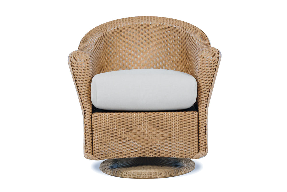 Reflections Swivel Rocker Dining Armchair By Lloyd Flanders