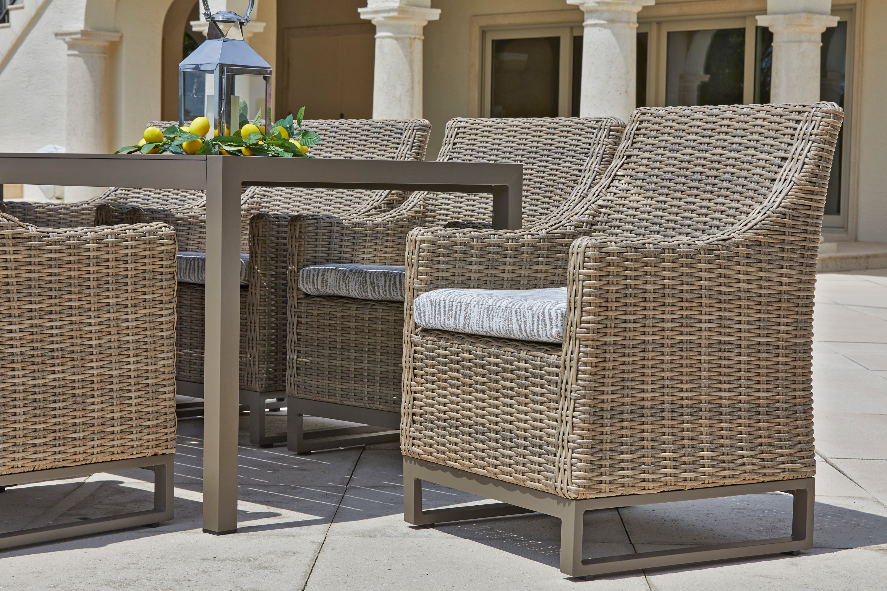 Milan Dining Armchair by Lloyd Flanders