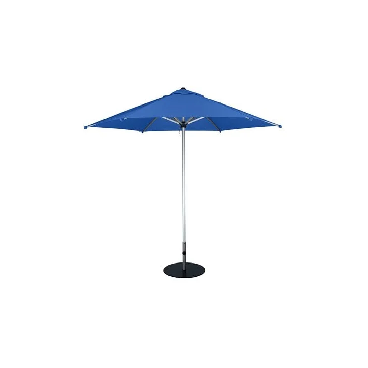 9ft Hexagonal Manual Lift Sombra Umbrella by Tropitone