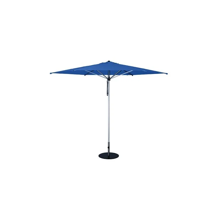 11ft Hexagonal Pulley Lift Sombra Umbrella by Tropitone