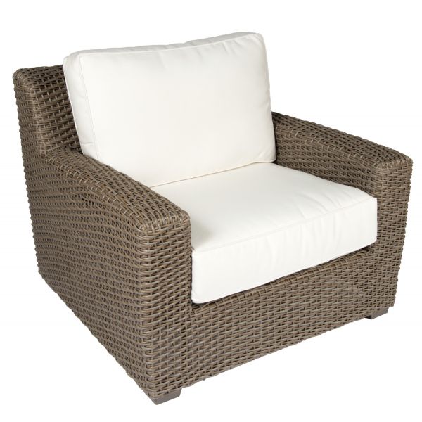 Augusta Stationary Lounge Chair by Woodard