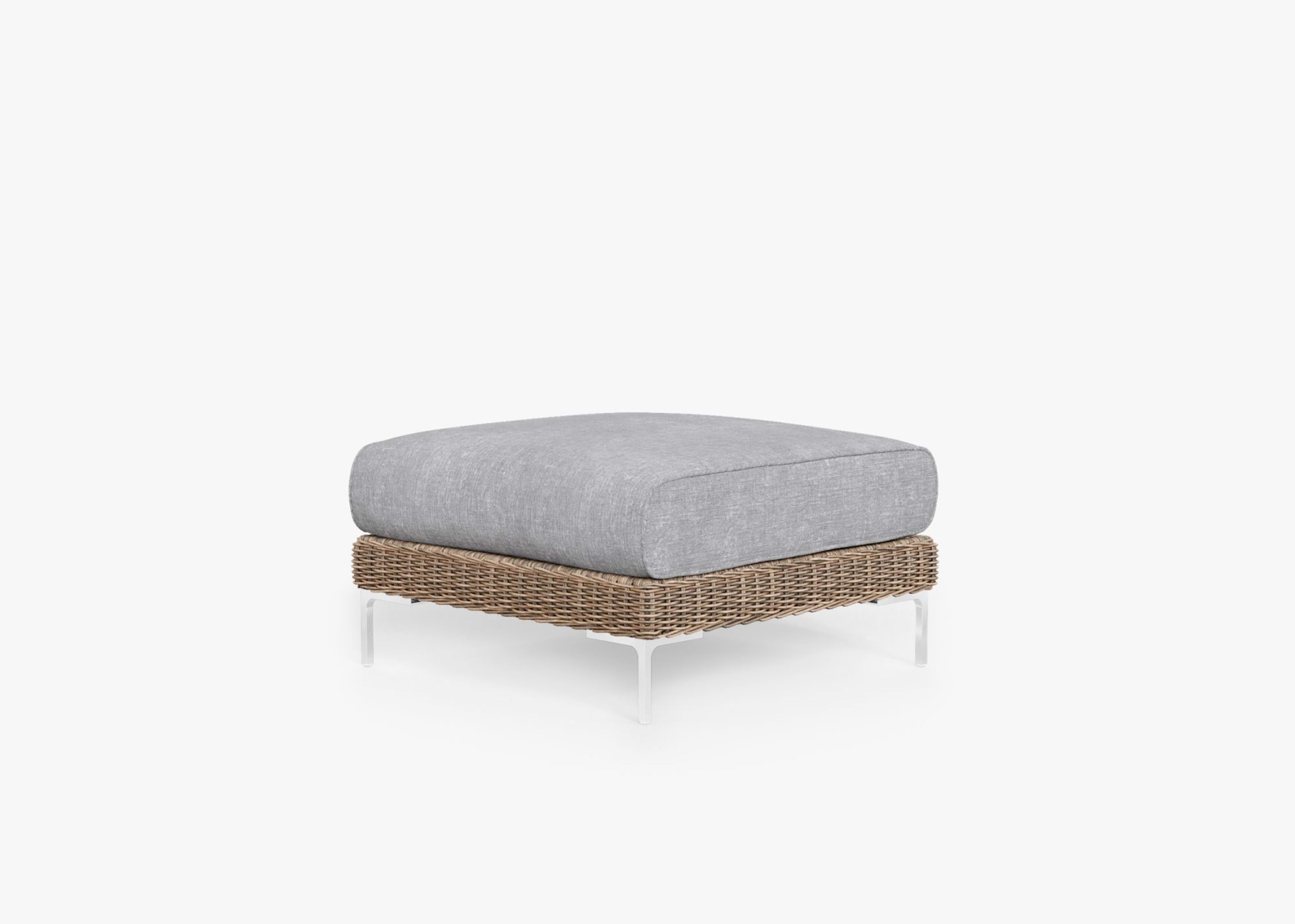 Cover for Wicker Ottoman By Outer