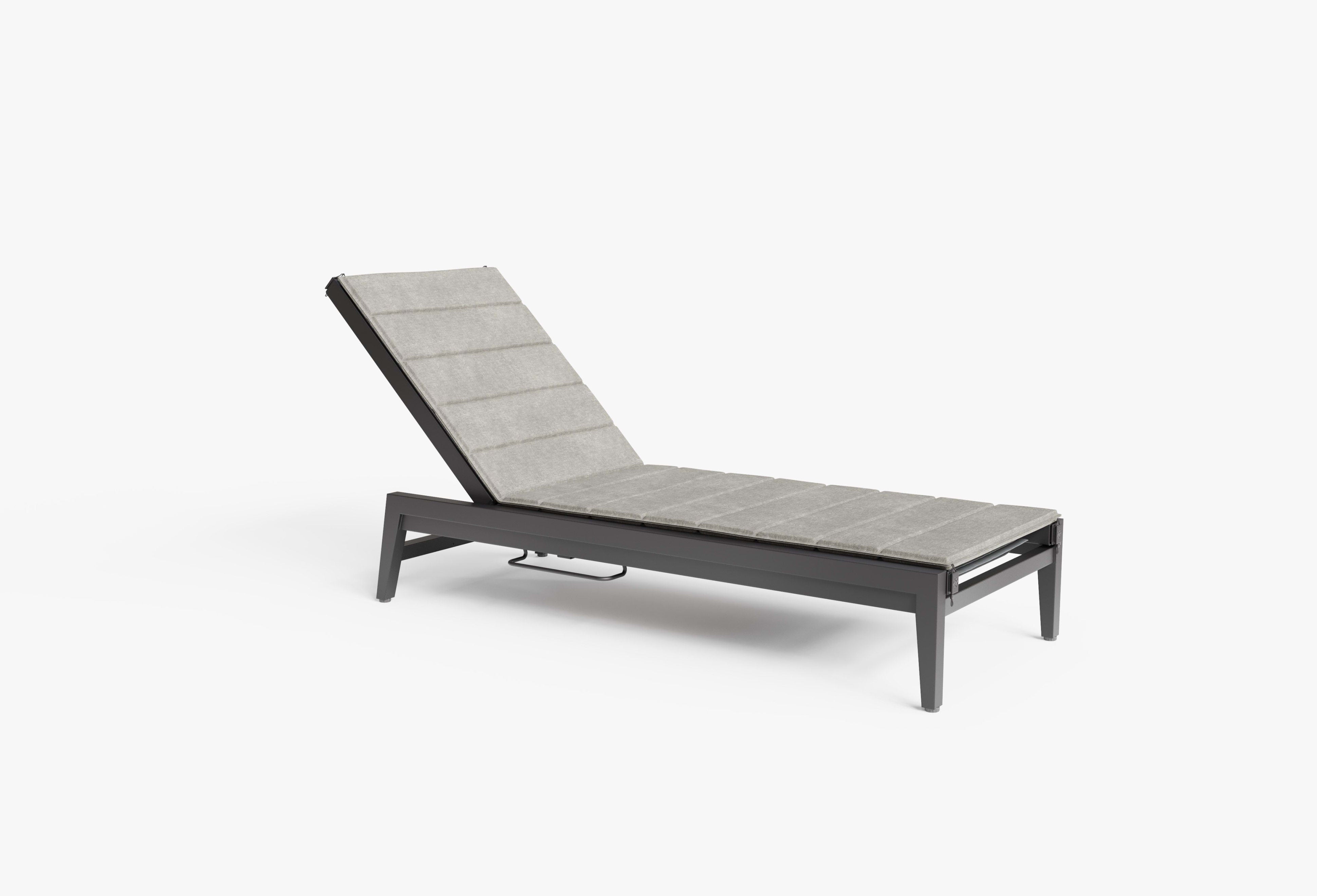 Aluminum Chaise Lounge By Outer