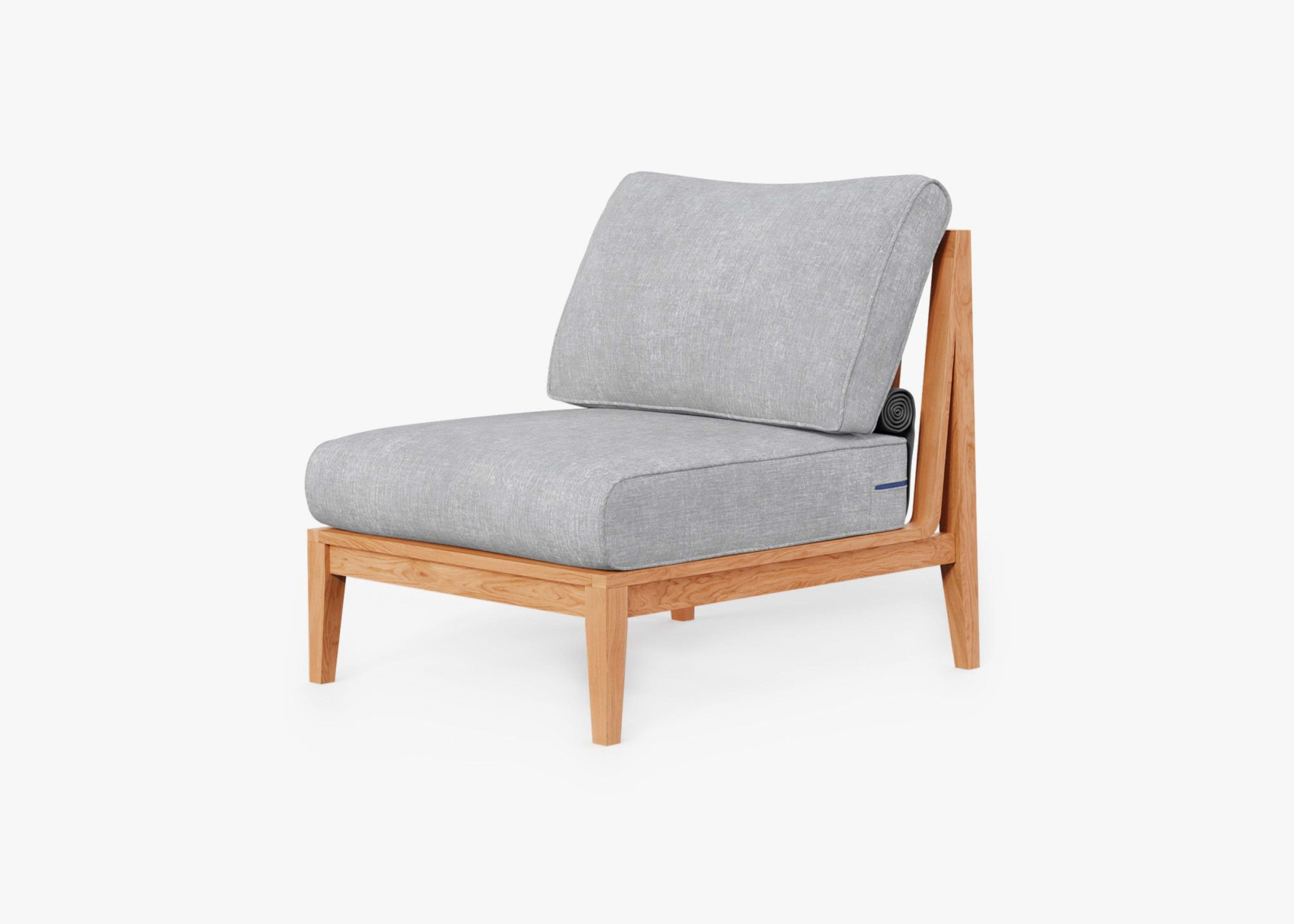 Cover for Teak Armless Chair By Outer