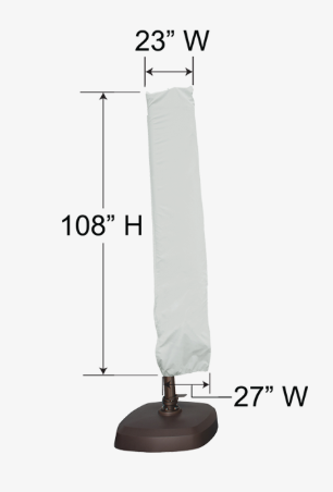 AKZP Cantilever Style Protective Cover By Treasure Garden