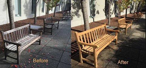 Teak Furniture restoration