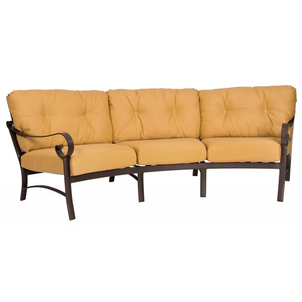 Belden Cushion Crescent Sofa By Woodard