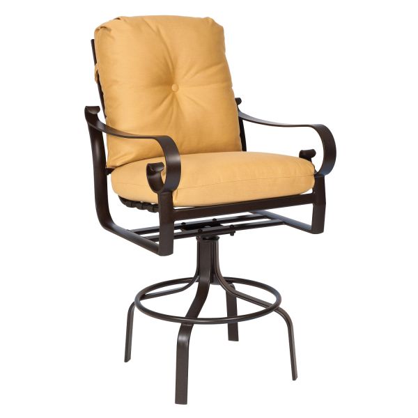 Belden Cushion Swivel Bar Stool By Woodard