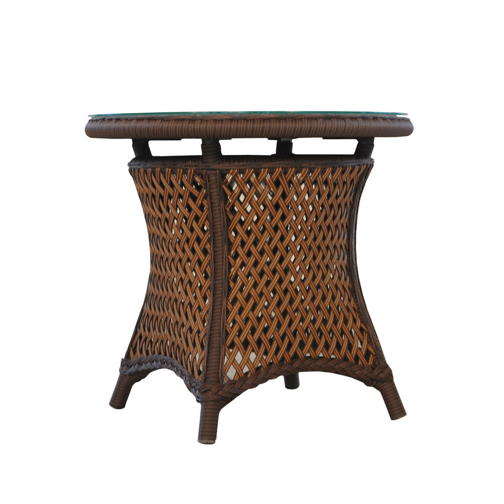 Grand Traverse 24" Round End Table by Lloyd Flanders