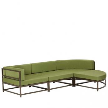 Cabana Club seating modulation by tropitone